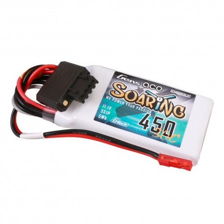 ACCU LIPO 3S 11.1V 450MAH 30C JST