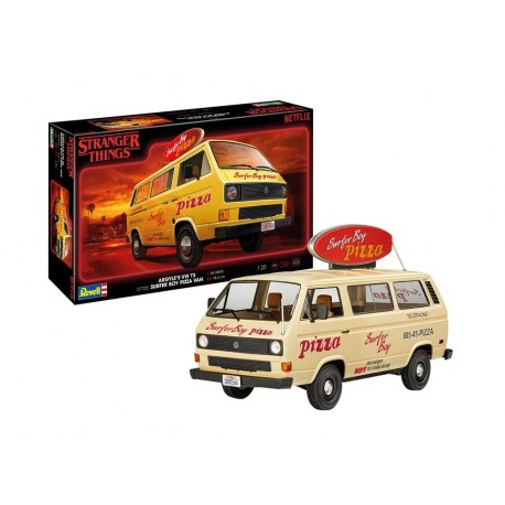 VW T3 SURFER BOY PIZZA VAN