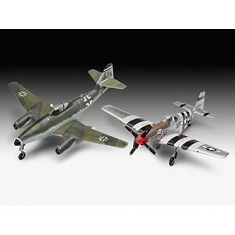 COMBAT ME262 ET P-51B MUSTANG