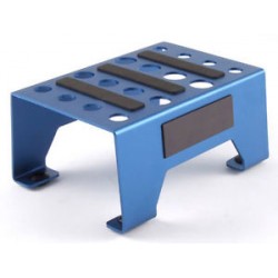 SUPPORT VOITURE ALUMINIUM BLEU