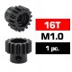 PIGNON 16 DENTS MODULE 1 AXE 5MM