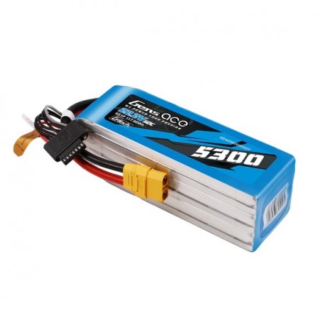 ACCU LIPO 6S 22.2V 5300MAH 60C 