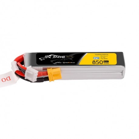 LIPO TATTU 2S 850MAH 95C 7.6V