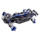 TRAXXAS RUSTLER 4X4 ULTIMATE BLEU