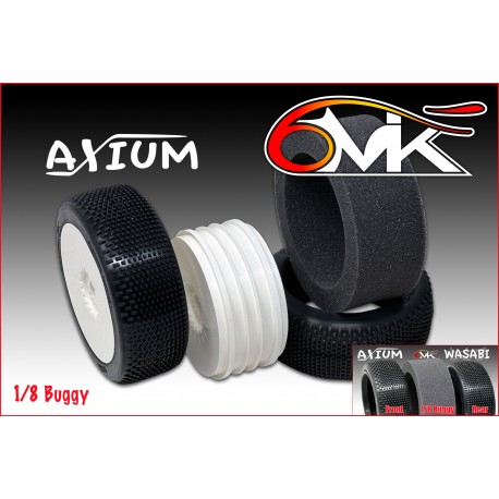 6MIK AXIUM PURPLE JANTES BLANCHES