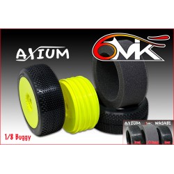 6MIK AXIUM SILVER JANTES JAUNES