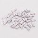 ELEMENTS DE RAIL EN PLASTIQUE BLANC
