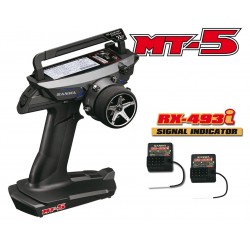 RADIO SANWA MT-5 FH5 AVEC 2 RX493I
