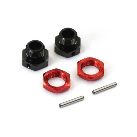 HEXAGONES DE ROUES ROUGES FTX DR8