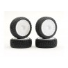 ROUES 1/10 RALLY JANTES BLANCHES