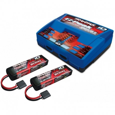 COMBO 2 LIPOS 3S/5000 ET CHARGEUR 