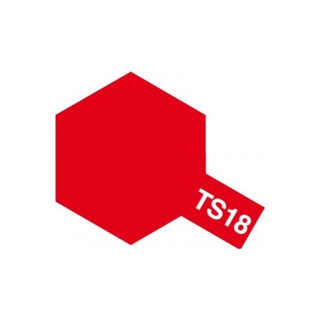 PEINTURE TS-18 ROUGE METAL BRILLANT