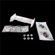 AILERON ABS POUR BUGGY 1/10 BLANC