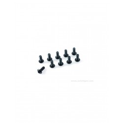 VIS TETE BOMBEE 6 PANS M4X8