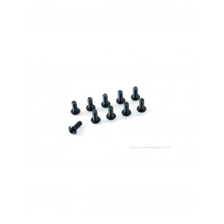 VIS TETE BOMBEE 6 PANS M4X8