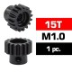 PIGNON 15 DENTS MODUL 1 AXE 5MM