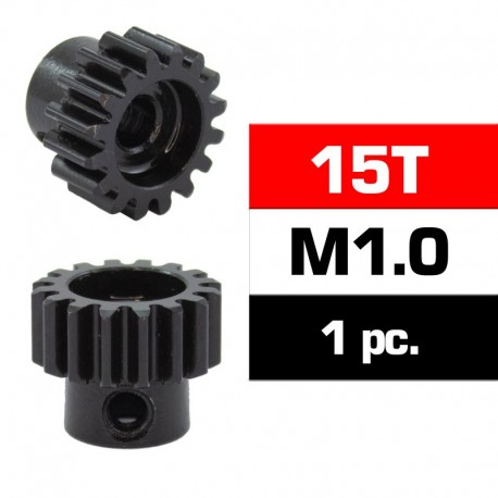 PIGNON 15 DENTS MODUL 1 AXE 5MM