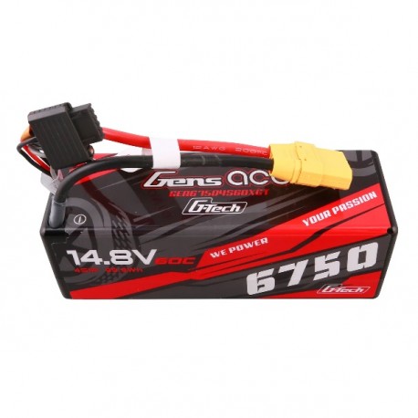 ACCU LIPO 14.8V 6750MAH 60C G-TECH