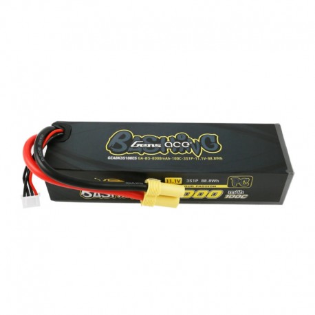 ACCU LIPO 3S 11.1V 8000MAH 100C EC5