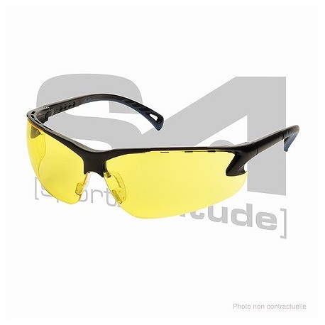 LUNETTES AJUSTABLE JAUNE ET NOIRE