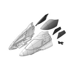 FUSELAGE AVANT + VERRIERE