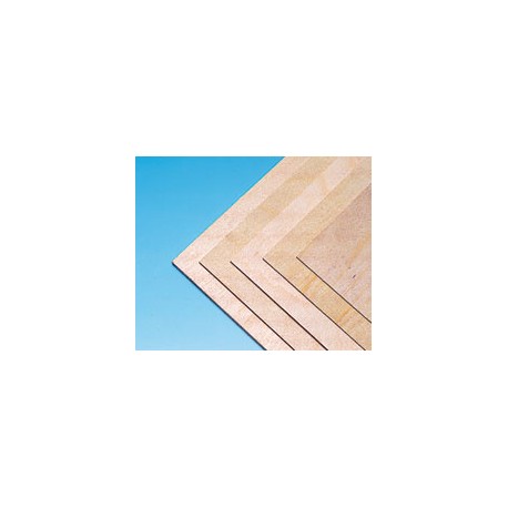 PLANCHE CONTREPLAQUÉ 0.4x250x500MM
