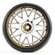 ROUES PISTE CHROMEES
