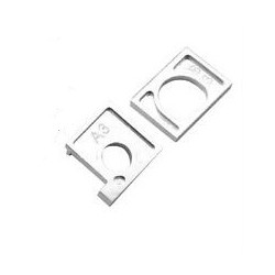 SUPPORT MOTEUR ALU ARGENT MINI Z