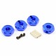 HEXAGONES DE ROUES ALUMINIUM