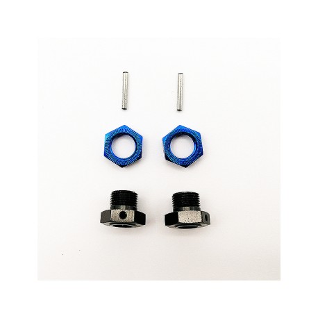 HEXAGONES DE ROUES BLEUS FTX DR8