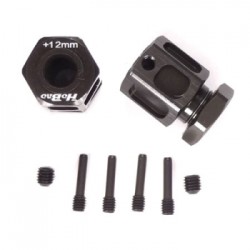 HEXAGONES DE ROUES HOBAO +12MM