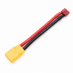 ADAPTATEUR XT90 MALE DEAN FEMELLE