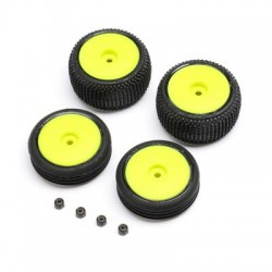 ROUES LOSI MICRO-B JAUNES
