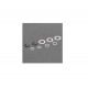 RONDELLES+CLIPS  DE BOITE DE V