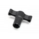 CLEF A ROUES 17MM