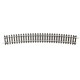 RAIL COURBE 15° 908MM