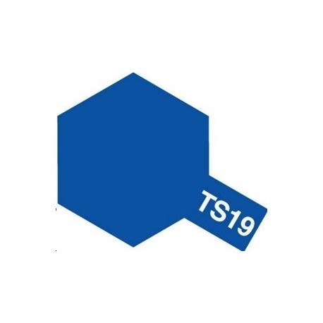PEINTURE TS-19 BLEU METAL BRILLANT