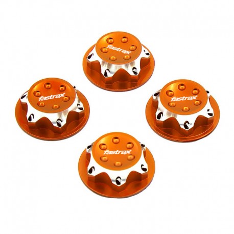 ECROUS DE ROUES BORGNES 17MM ORANGE